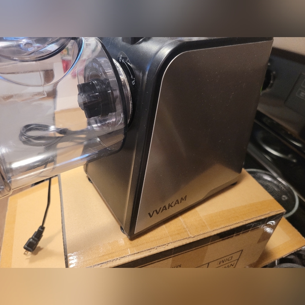 VVAKAM Electric Grain Grinder - Black